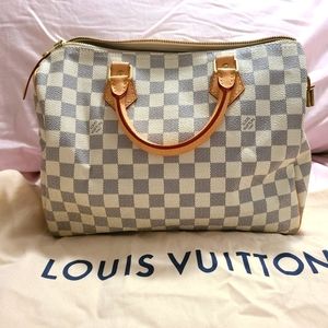 Louis Vuitton Damier Azur Speedy 25